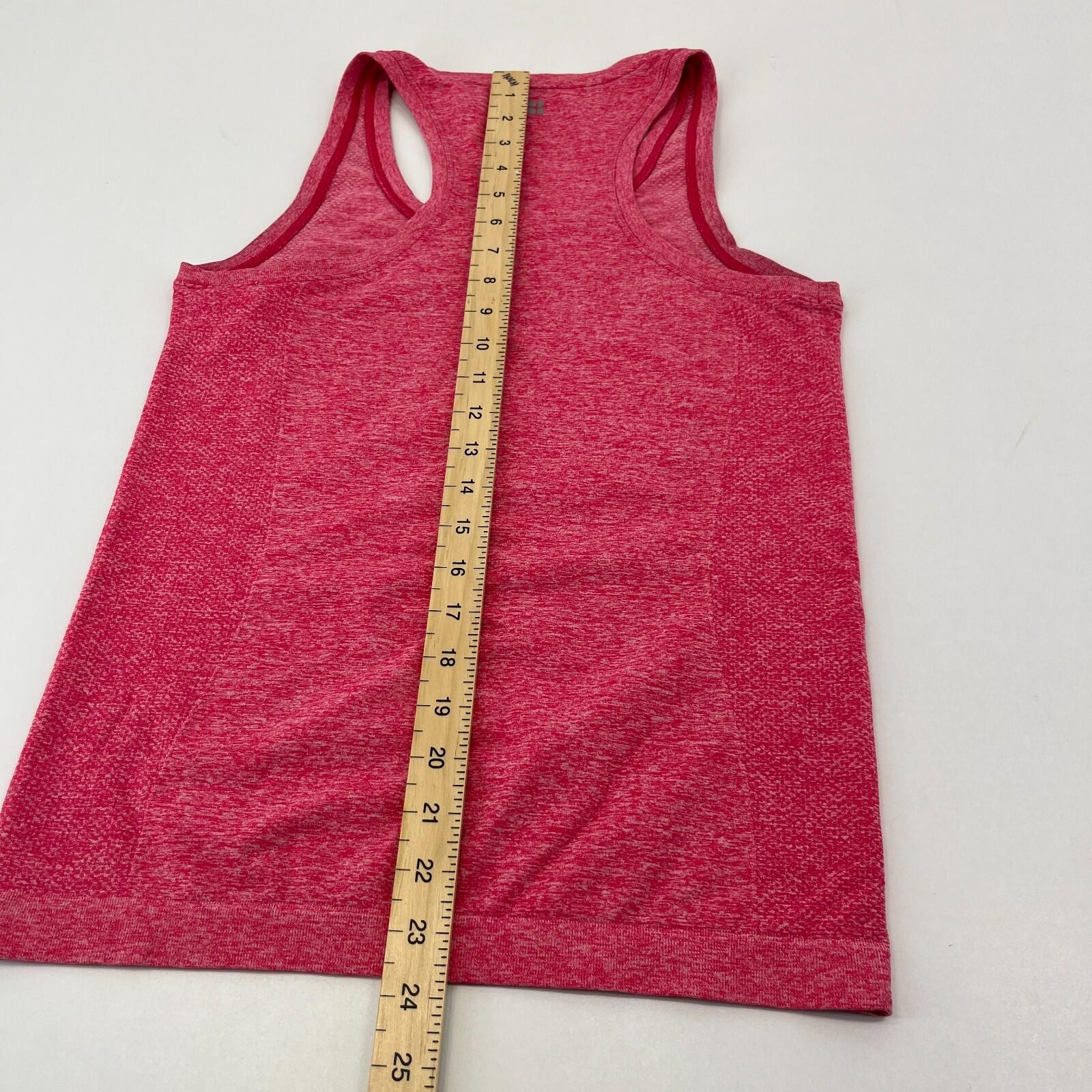 Sweaty Betty Seamless Top Athlete Gym Workout Vest Top Pink Size Small S