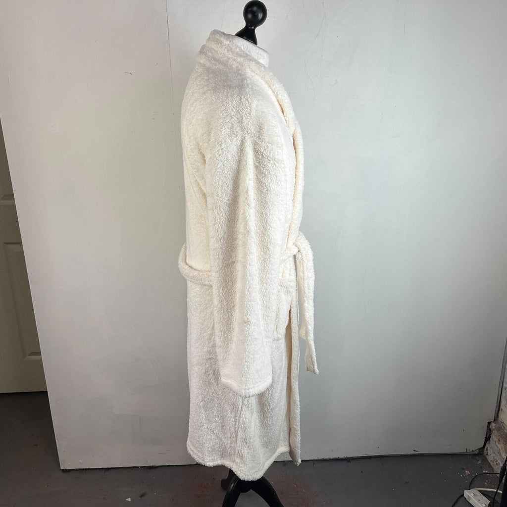 Exclusive Dua Lipa Dressing Gown in Cream White Adult size Large - New