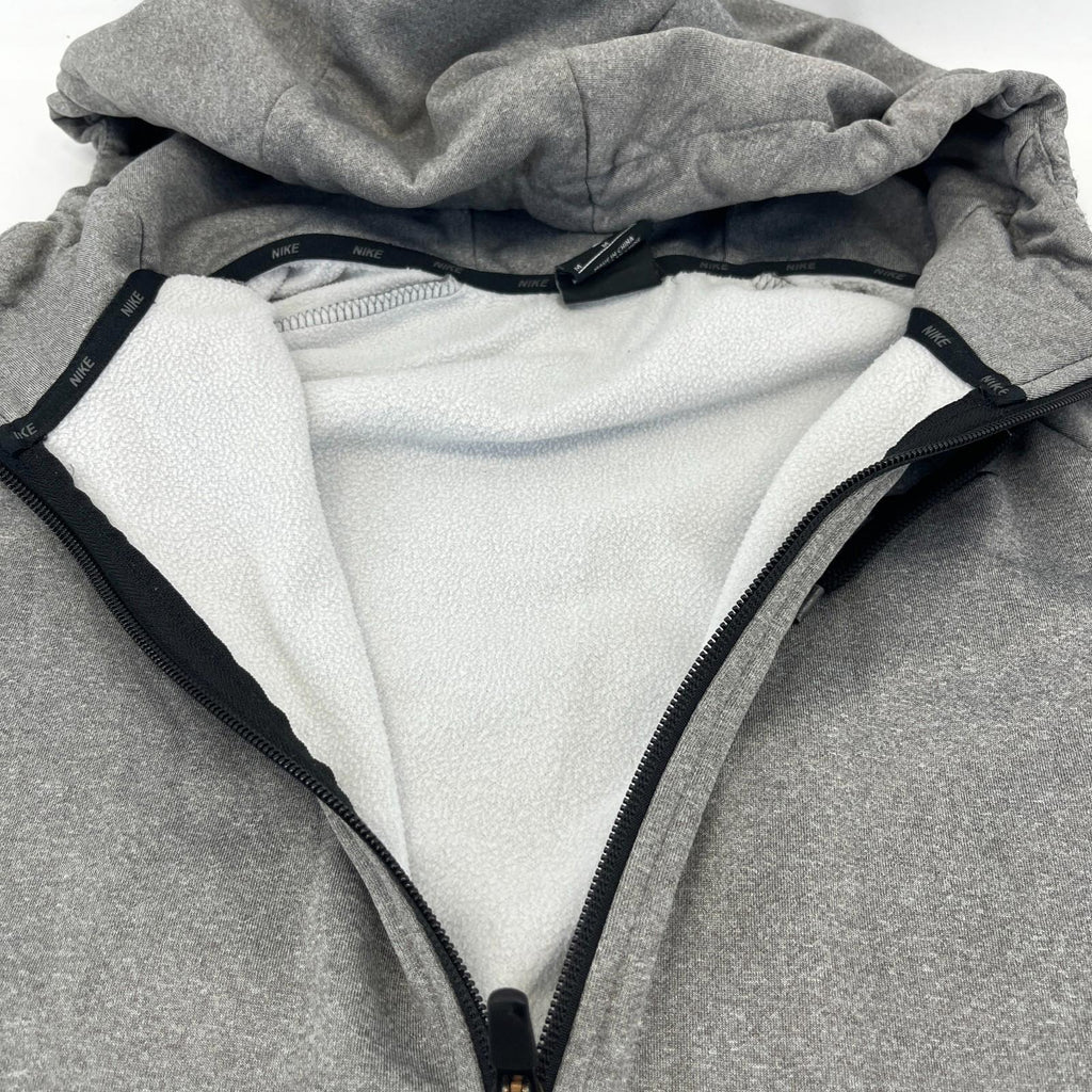 Adidas Dri Fit Full Zip Hoodie Jacket size M in Grey