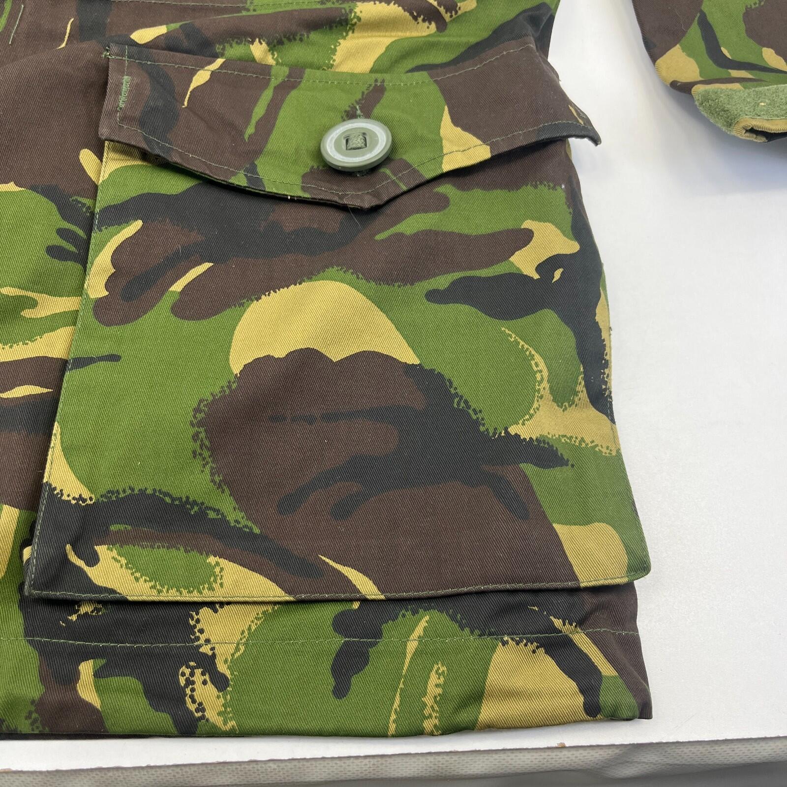 British Military Woodland DPM Camo Windproof Arctic Combat Smock Jacket 170/104