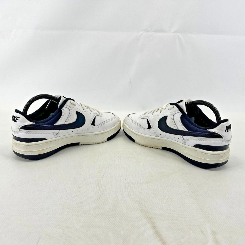 Nike Gamma Force Women’s Leather Trainers Shoes White/Black size UK 5.5 EU 39