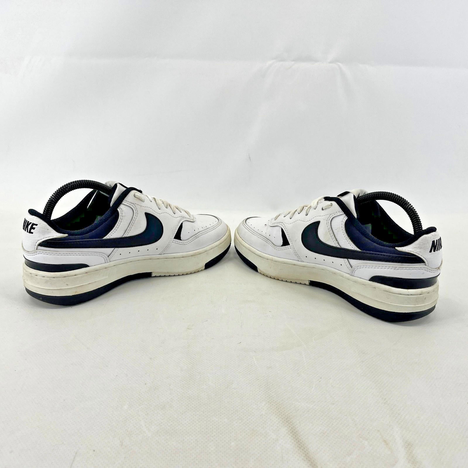 Nike Gamma Force Women’s Leather Trainers Shoes White/Black size UK 5.5 EU 39