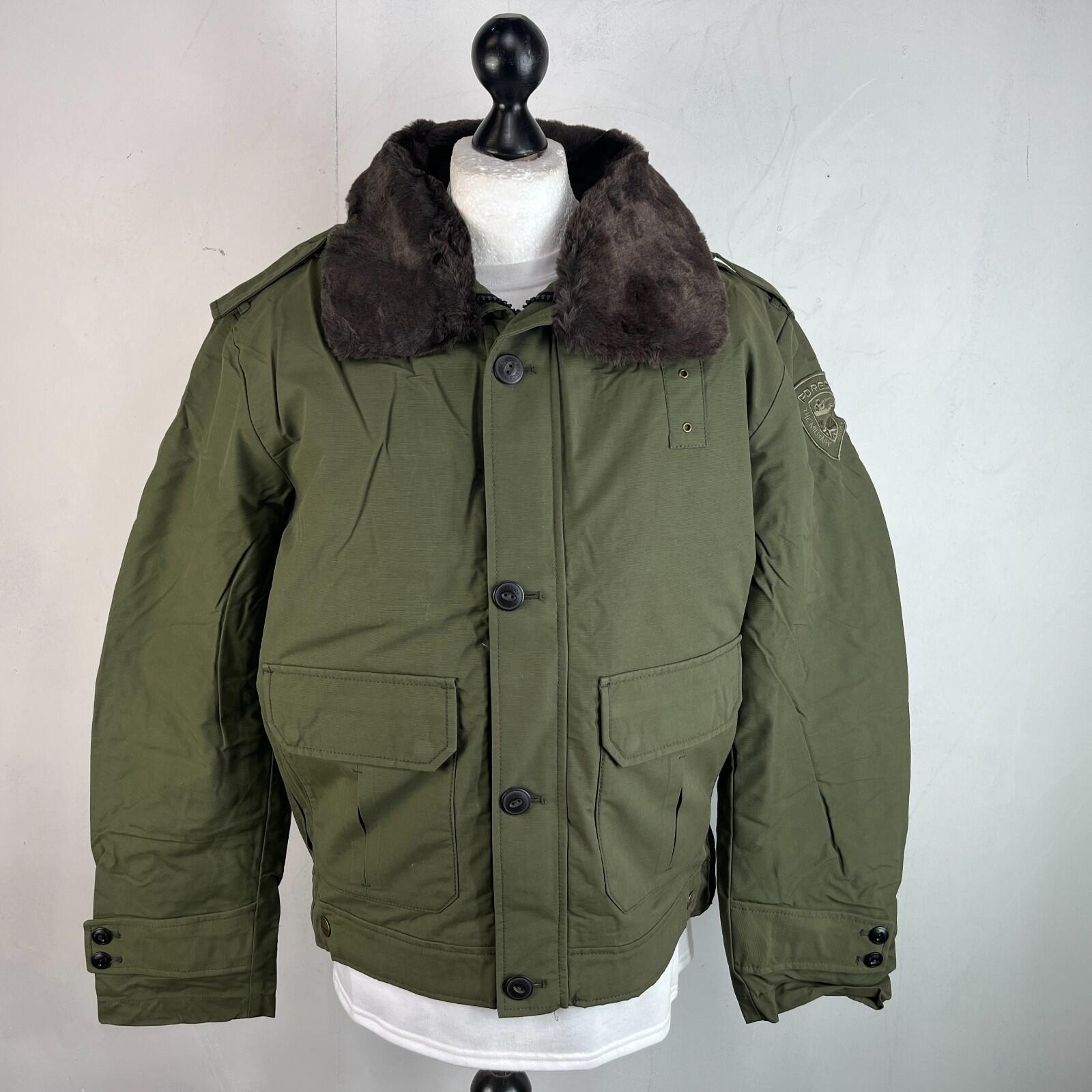 Foresun Professional Military Bomber Jacket w/ Liner & Faux Collar Shooting XL