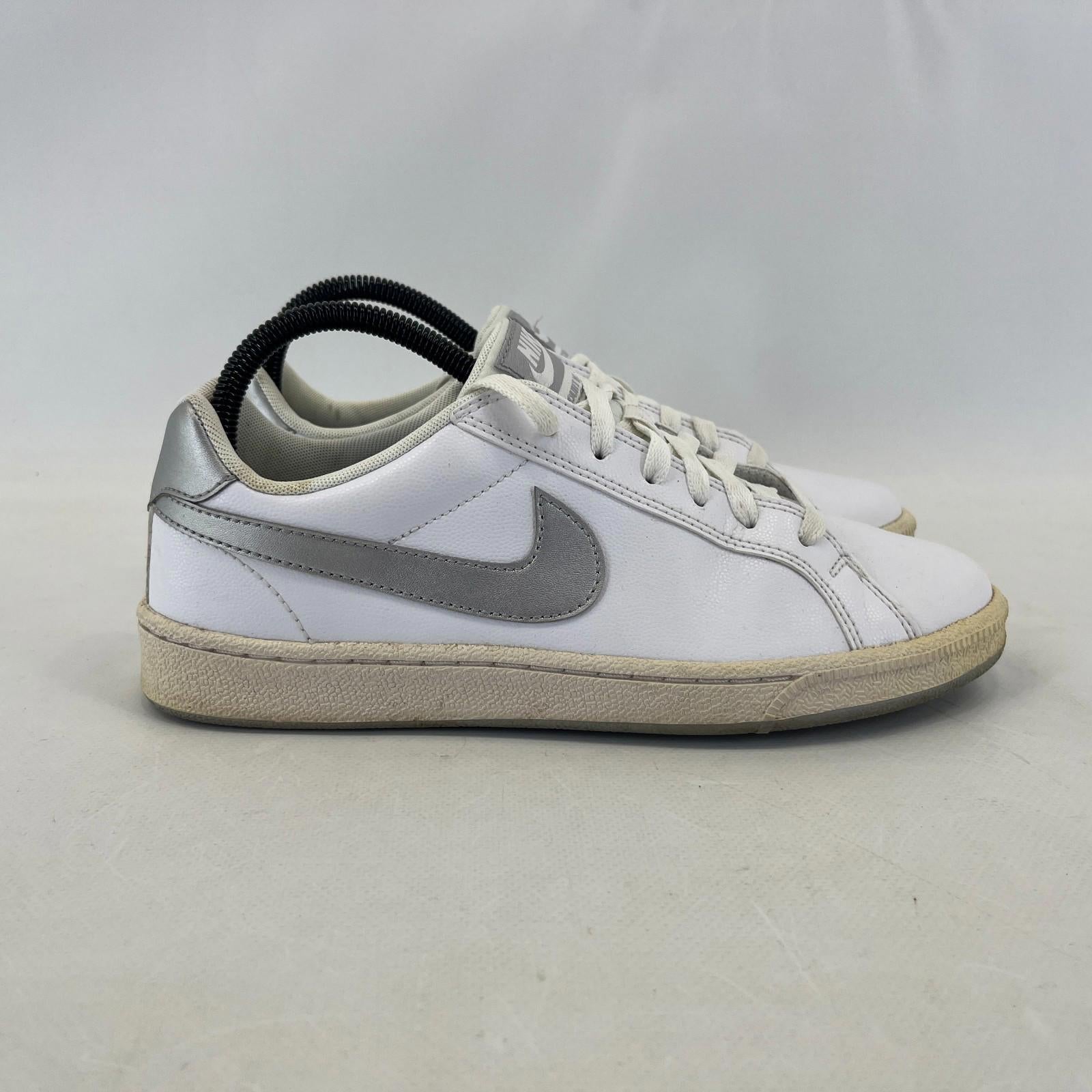 Nike Court Majestic White Trainers Size UK 5 Leather Low Trainers 454256-114