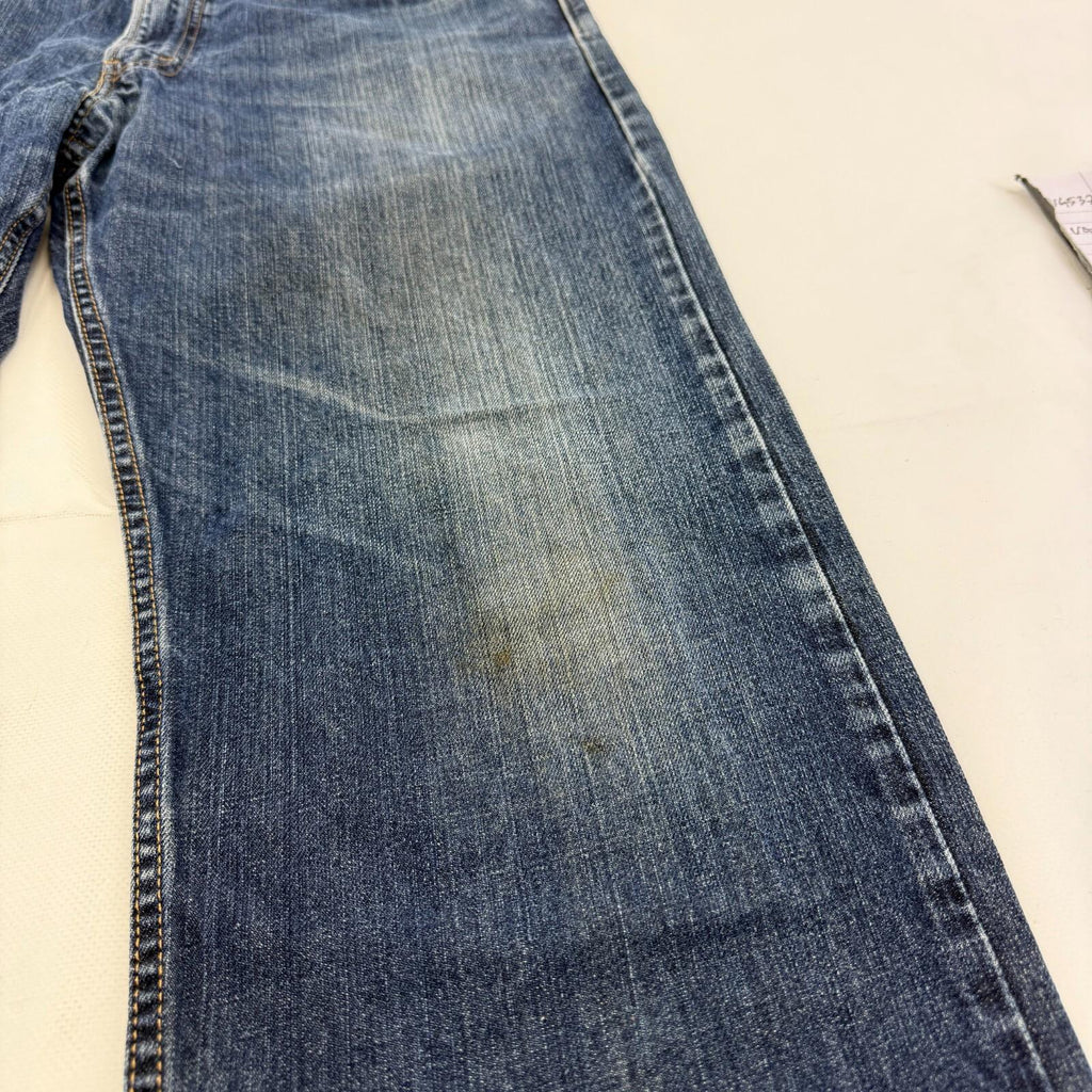 Vintage Levi's 505 Straight Jeans Men's W36" L30" Blue Denim Levi Strauss