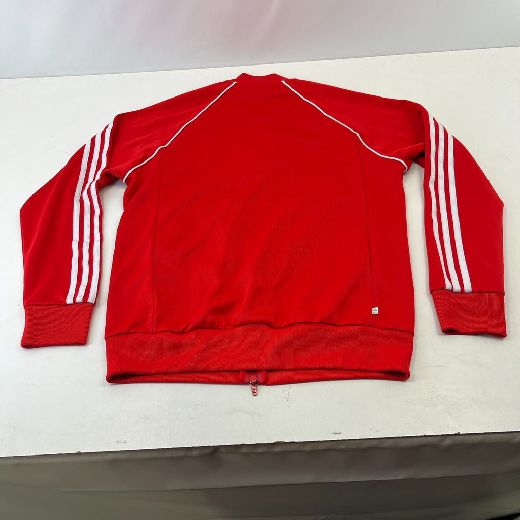 Retro 2022 Adidas Originals Firebird Track Top in Red size Large