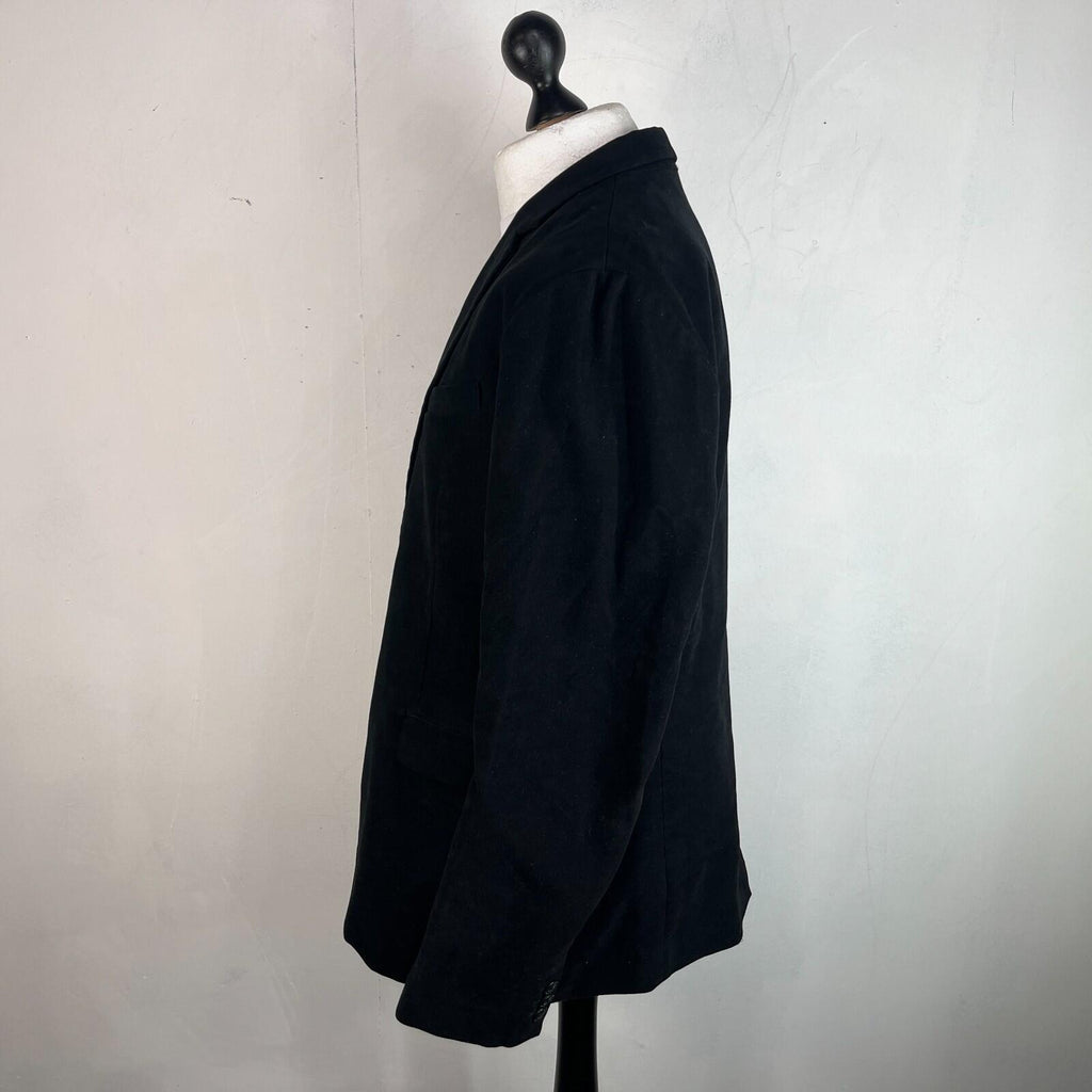 Gap Moleskin Jacket Blazer Men’s 100% Cotton size XL in Black