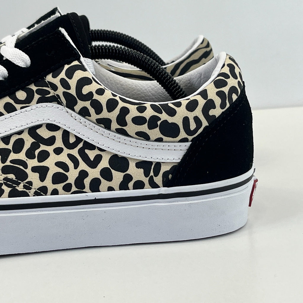 Vans Safari Animal Print Low Top Trainers size UK 10.5 EU 45 - New in Box