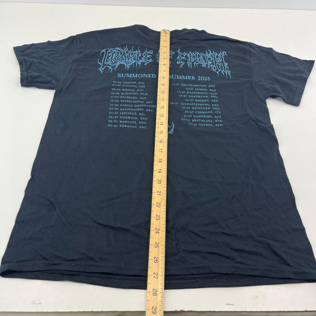 Cradle of Filth Summoned in Summer 2025 Tour T Shirt size Medium - NWOT