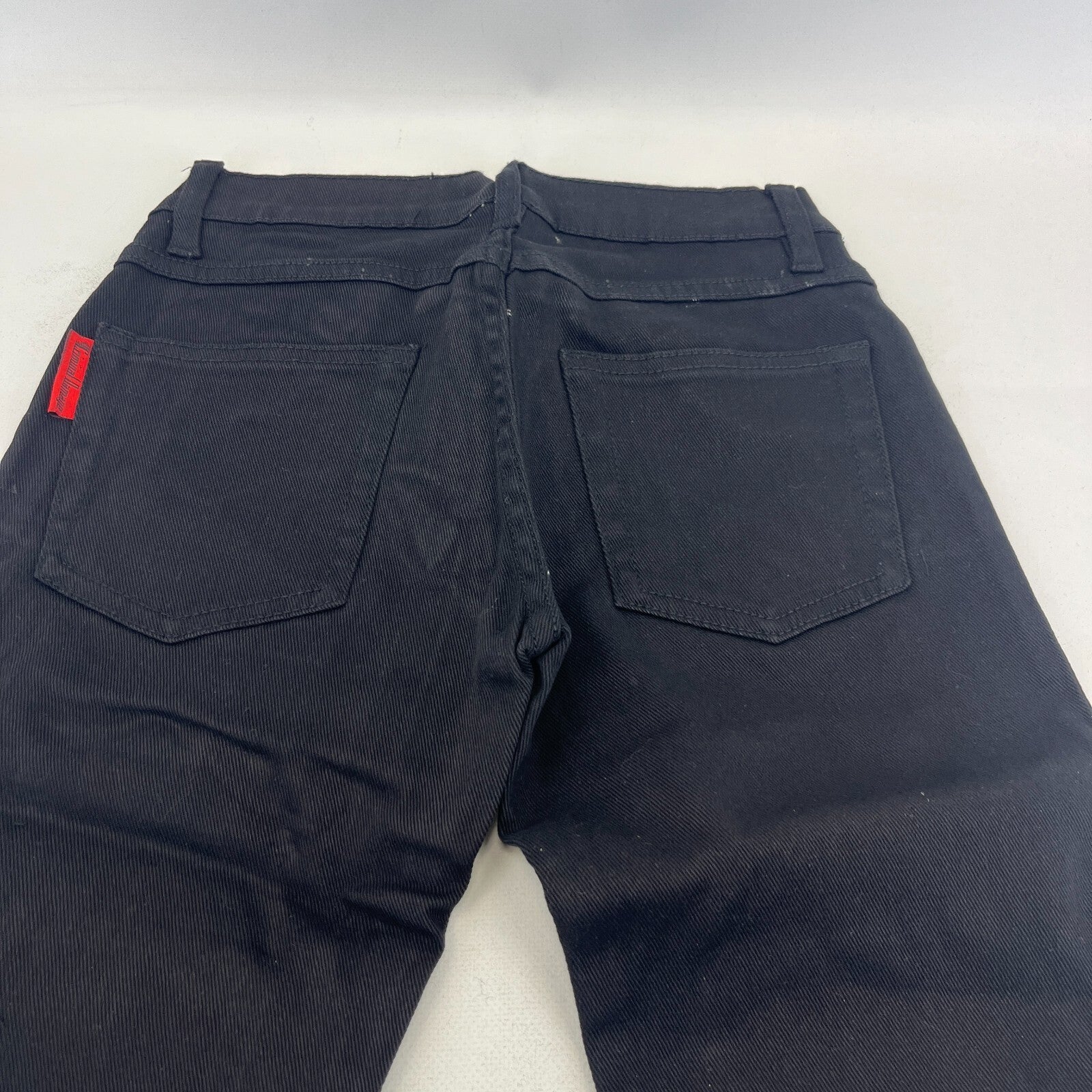 Criminal Damage Drainpipe Jeans Black W25 Skinny Fit Y2K Denim NWT Streetwear