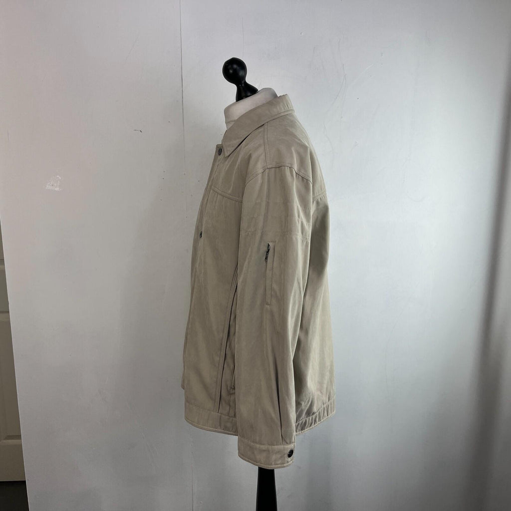 Saxon Classics Men's Light Beige Casual Jacket size XL