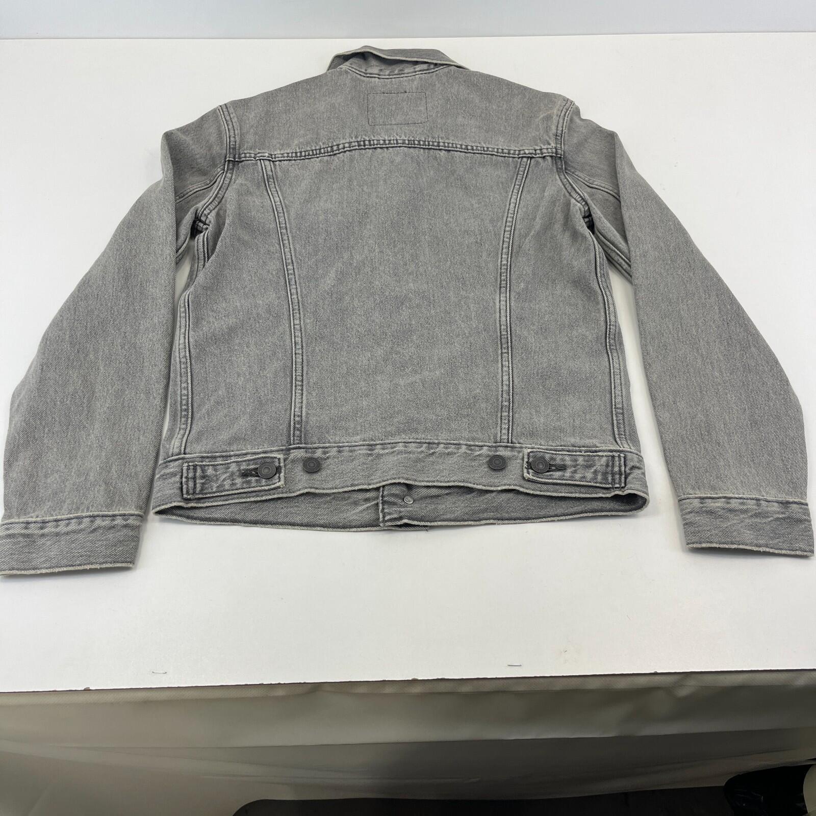 Levi’s Grey Denim Jacket size XS Levi Strauss - Superb Condition