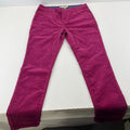 Seasalt Lamledra Cotton Corduroy Trousers Cord Pants in Magenta Pink size 12 R