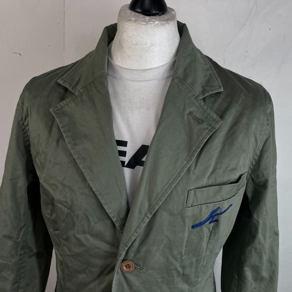 Keyan Olive Green Chino Chore Jacket size Large