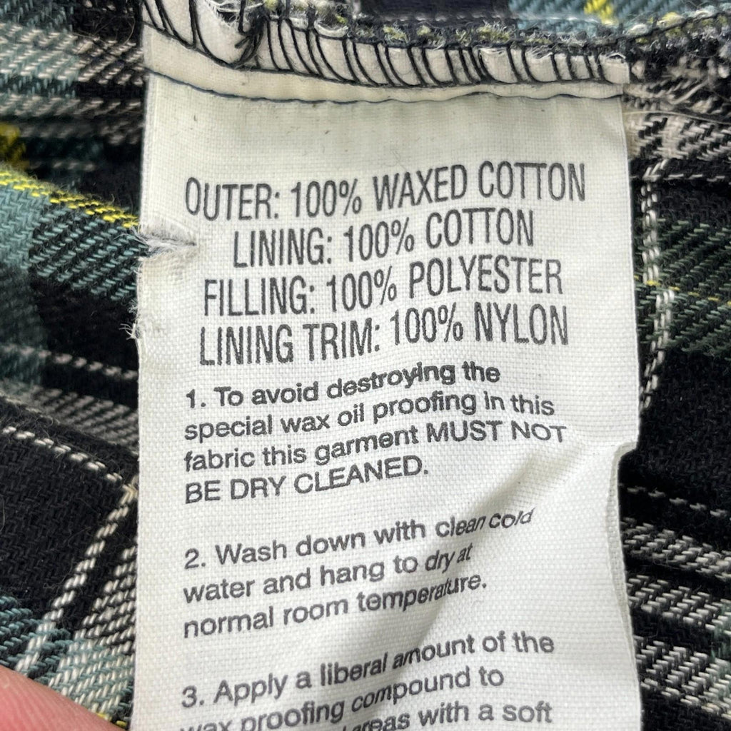 Argyll Women's Wax Waterproof Gilet Embroidered Vest in Green size Large - VGC