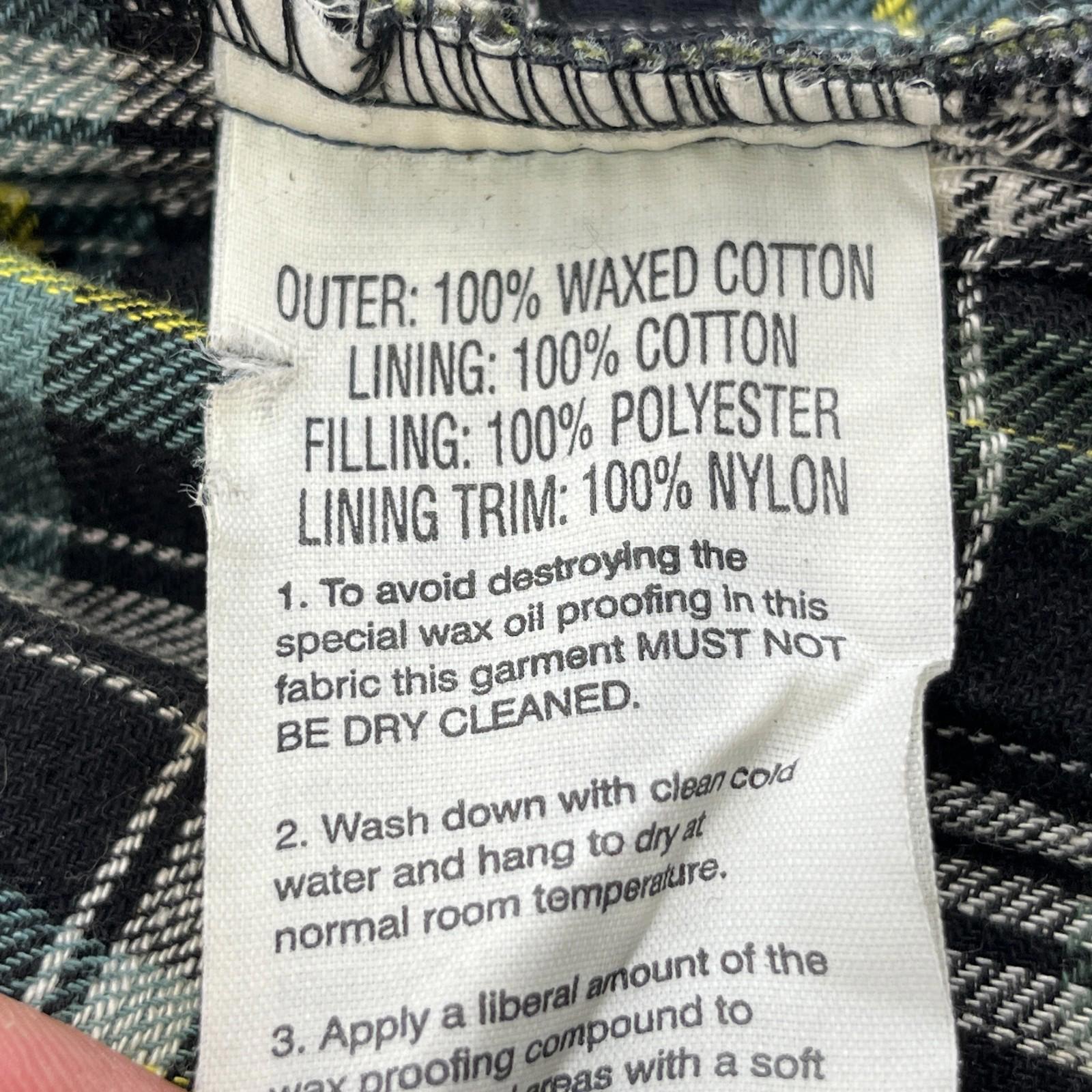 Argyll Women's Wax Waterproof Gilet Embroidered Vest in Green size Large - VGC