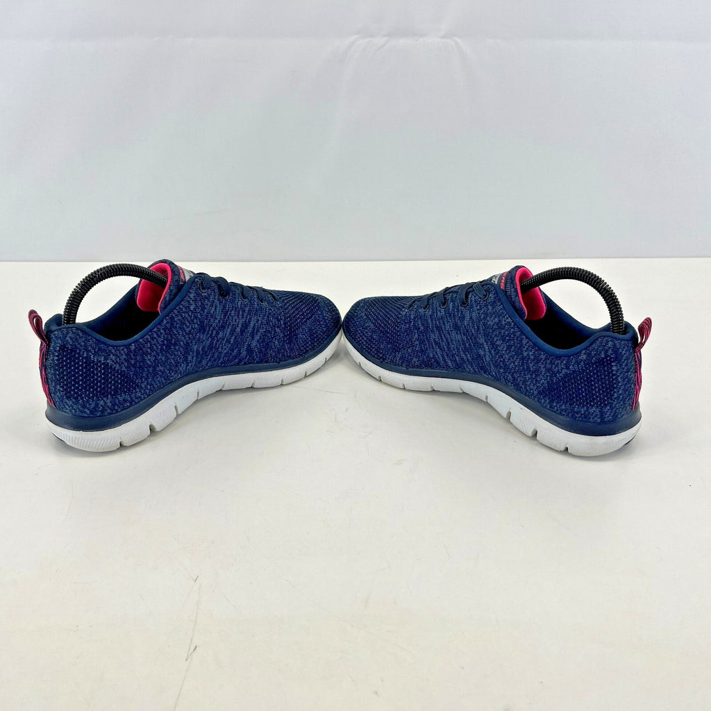 Skechers Dual Lite Trainers Air Cooled Memory Foam Grey & Pink size UK 5 - EU 38