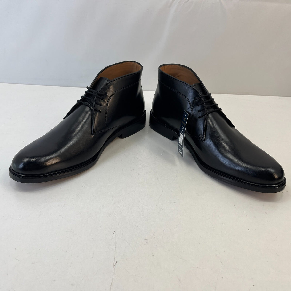Marks and Spencer Sartorial Black Leather Smart Luxury Boots UK 11 RRP £120 New