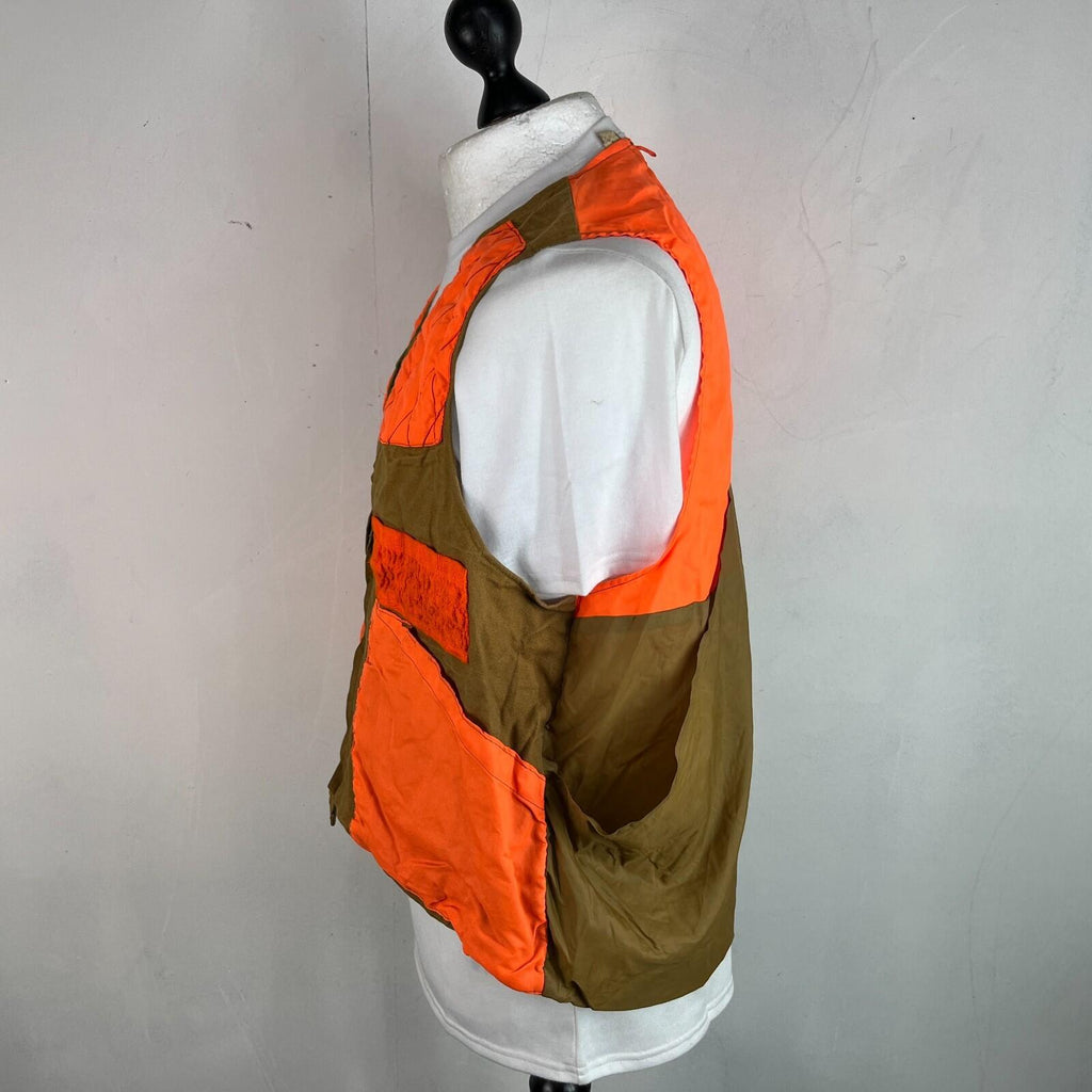 Vintage Game Winner Zipped Shooting Gilet with Cartridge Slots size Large