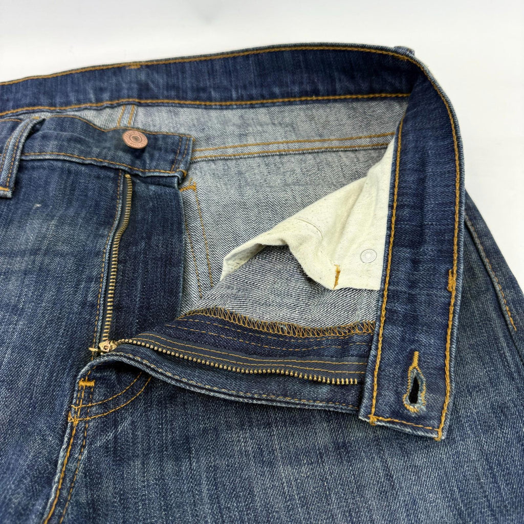 Levi's 510 Jeans Mens Blue Slim Skinny Stone Wash W32" L34" Levi Strauss Denim