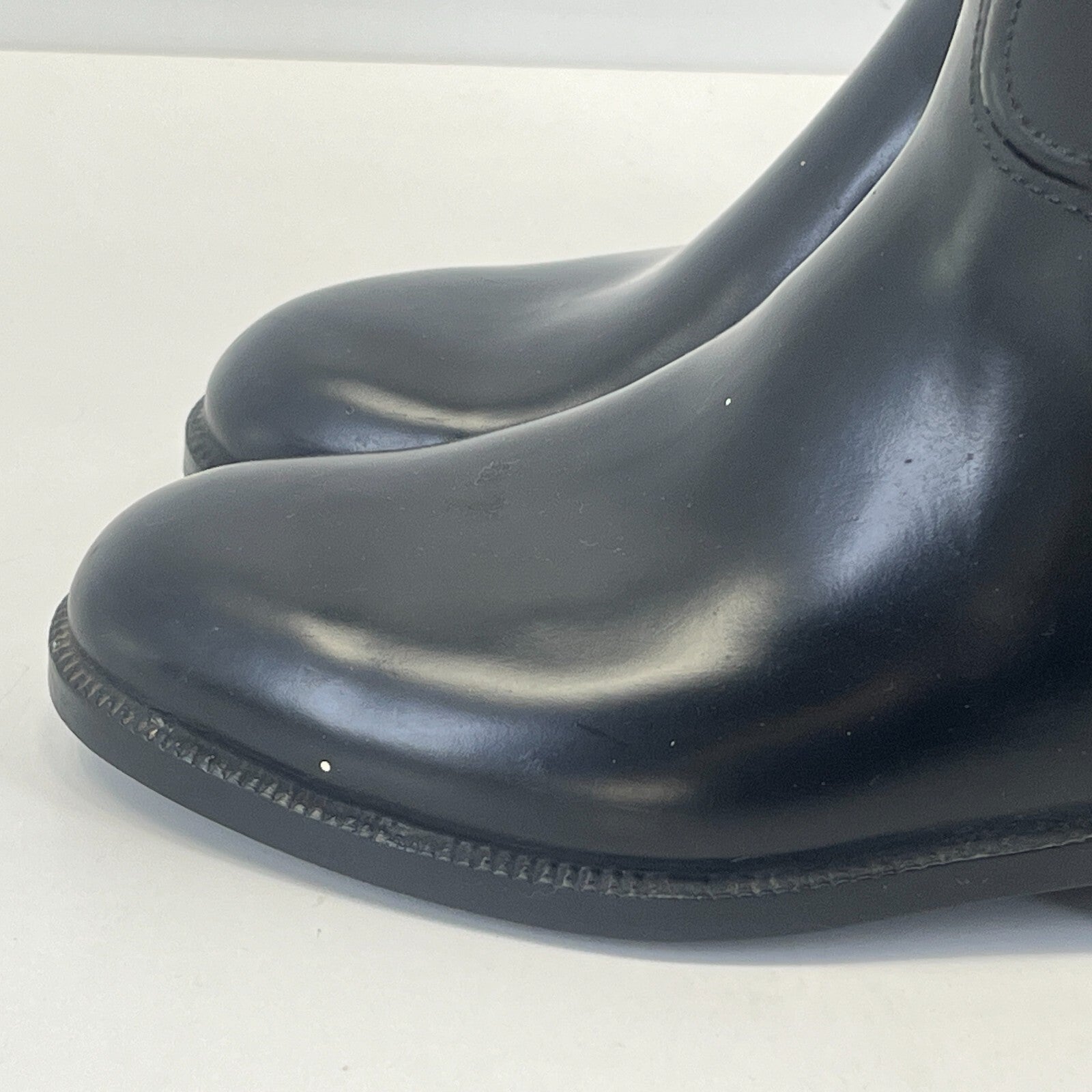 Aigle Black Leather Horse Riding Boots size UK 2.5 EU 35