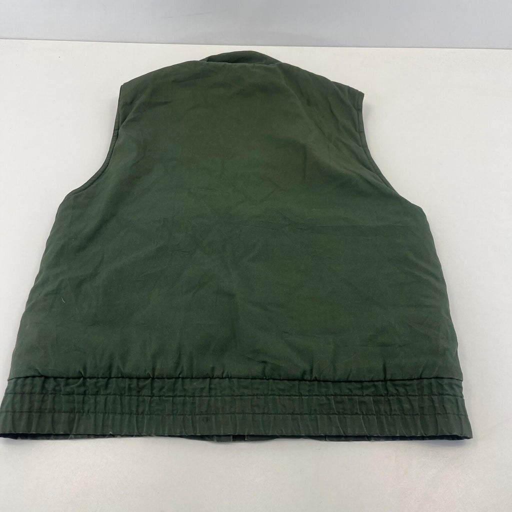 Appalachian Trail Quilted Waistcoat Gilet Vest Green Fishing size S