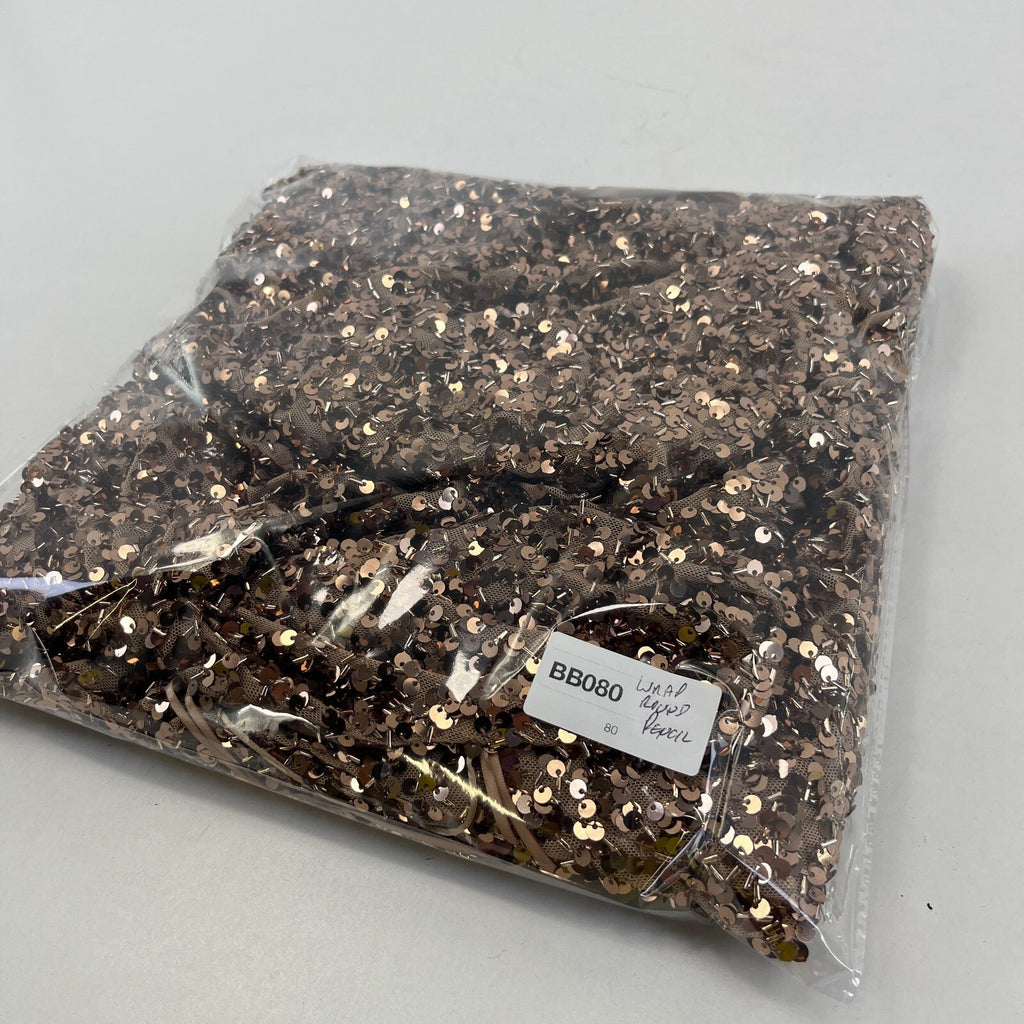 Zara Gold Sparkly Sequin Wrap Round Pencil Dress Halter Neck size Large - New