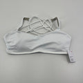 Ladies Lululemon Free to Be Wild Sports Bra White A/B Cup size UK 16 US 12  BNWT
