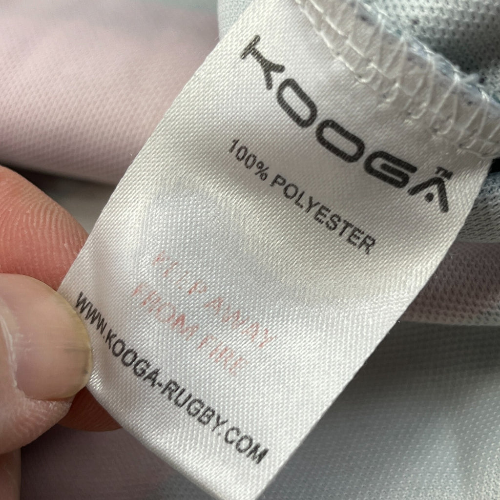Leicester Tigers Rugby Home Shirt 2016/2017 - Kooga size S Jersey
