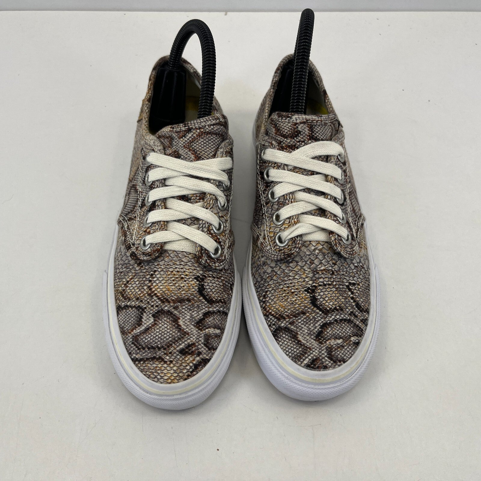 Vans Off The Wall Classic Snake Print Shoes size UK 4 EU 36.5