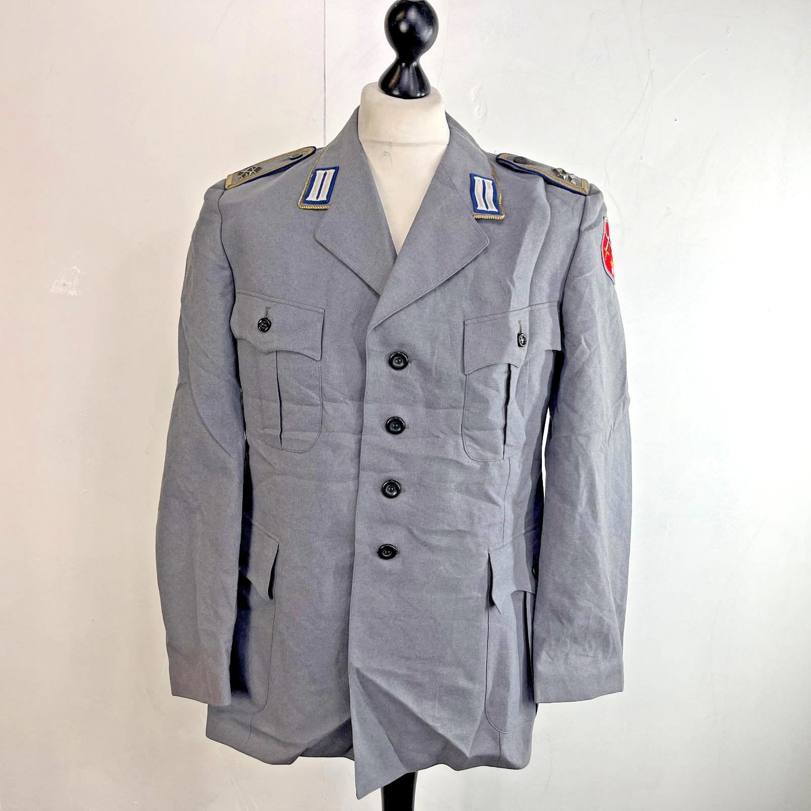 Rare Vintage 1970 German Army Logistic Centre Officers Jacket Bundeswehr size L