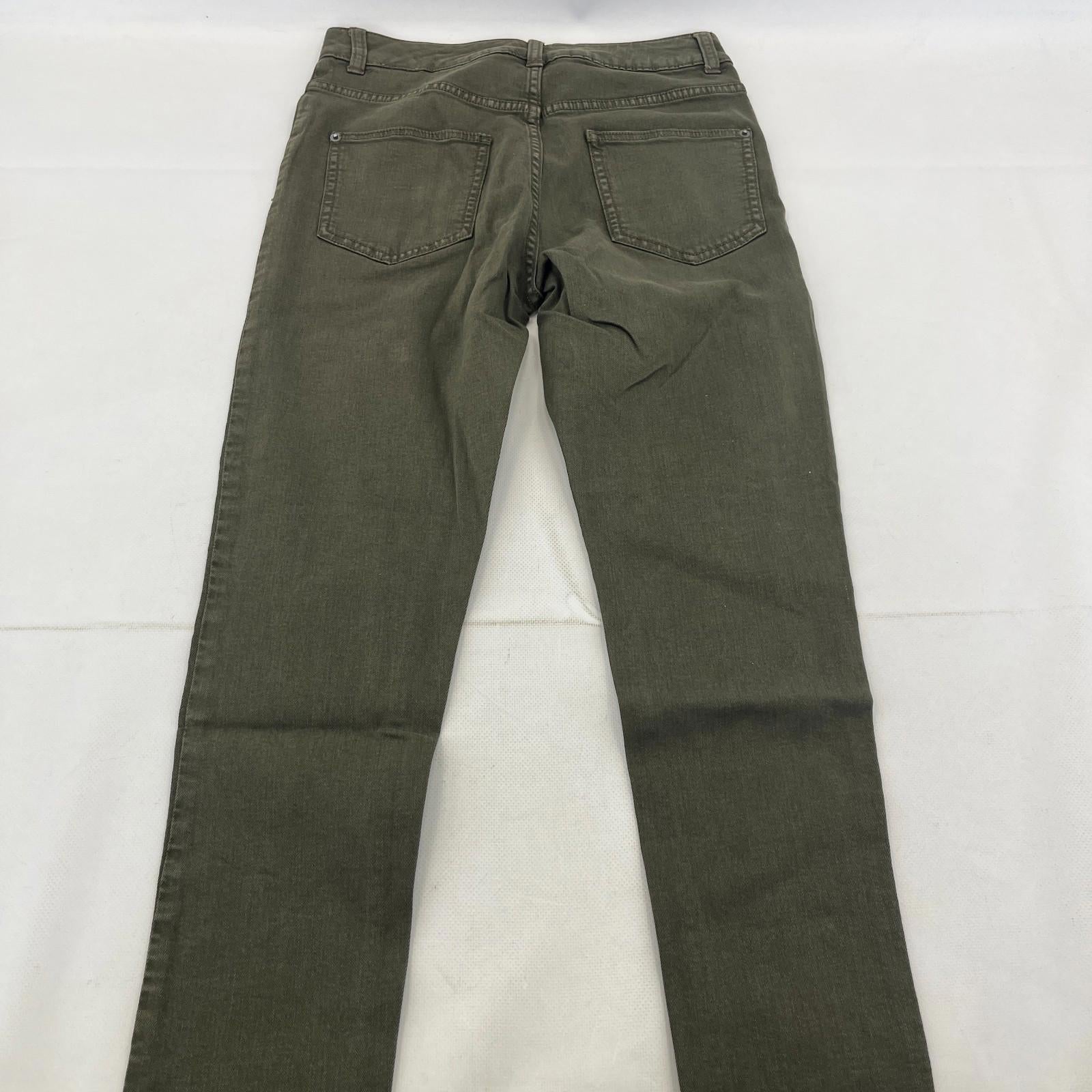 Marks & Spencer Khaki Green Super Skinny Jeans Women's UK size 10S - NWOT