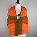 Vintage Game Winner Zipped Shooting Gilet with Cartridge Slots size Large