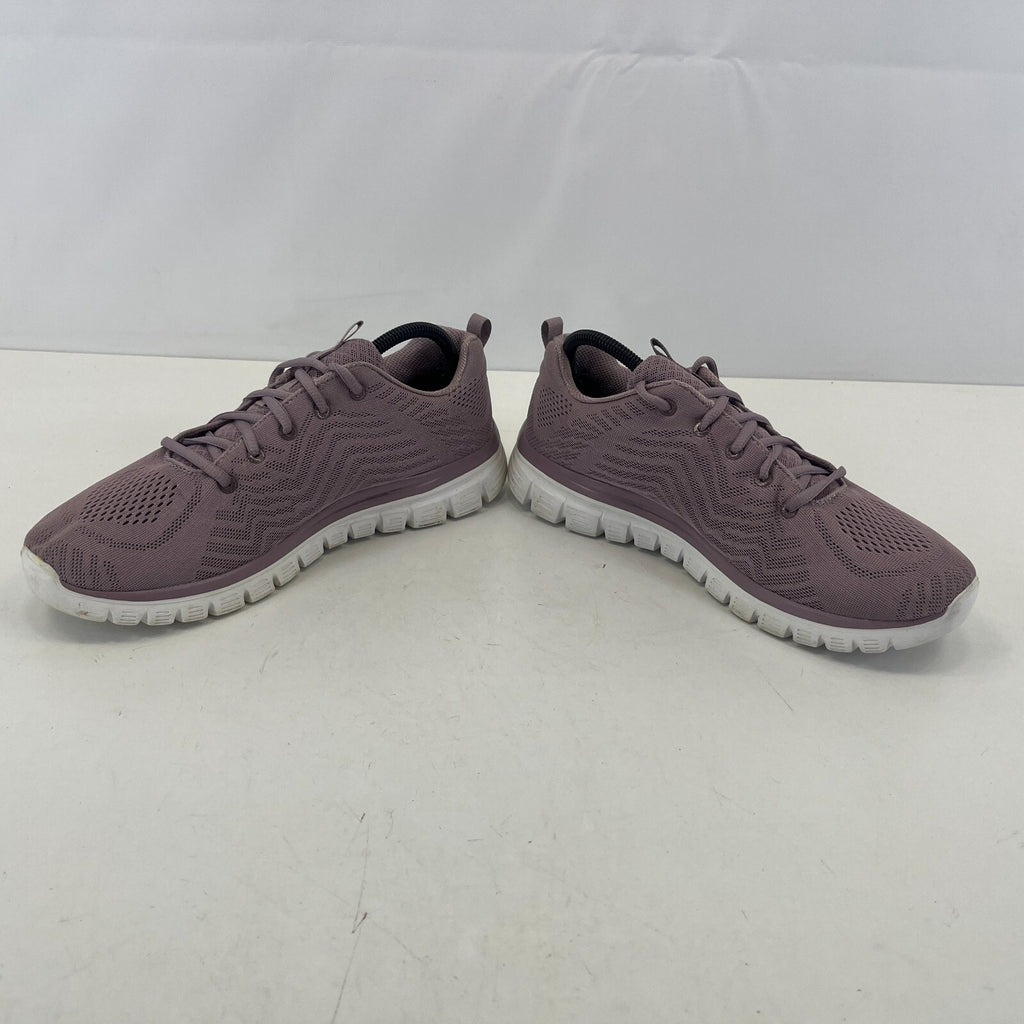 Skechers Graceful Get Connected Trainers Women's Lavender Lilac Purple size 8