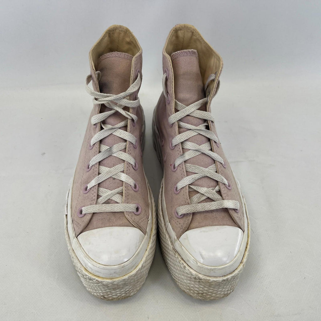 Converse Chuck Taylor Size UK 6 Dusty Pink Canvas High Top Trainers