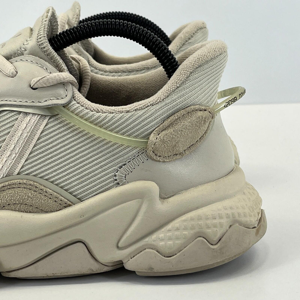 Adidas Ozweego Triple Beige Trainers size UK 7   EU 40 2/3 Leather & Mesh Chunky