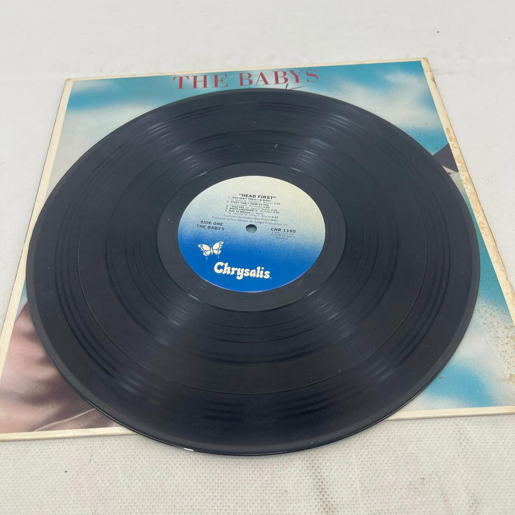 The Babys Head First 12" Vinyl LP Record CHR 1195 VG+/VG