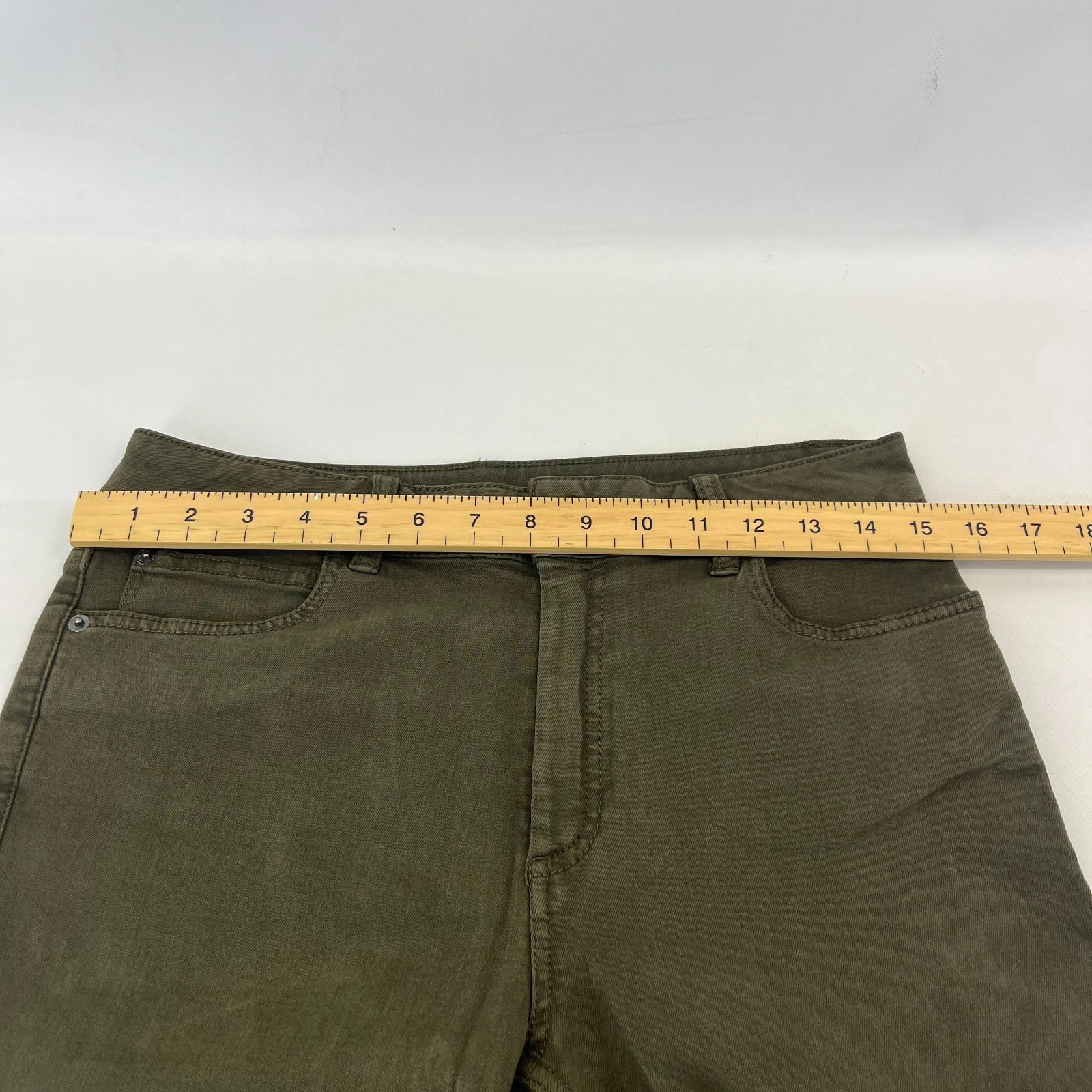 Marks & Spencer Khaki Green Super Skinny Jeans UK size 12S - NWOT
