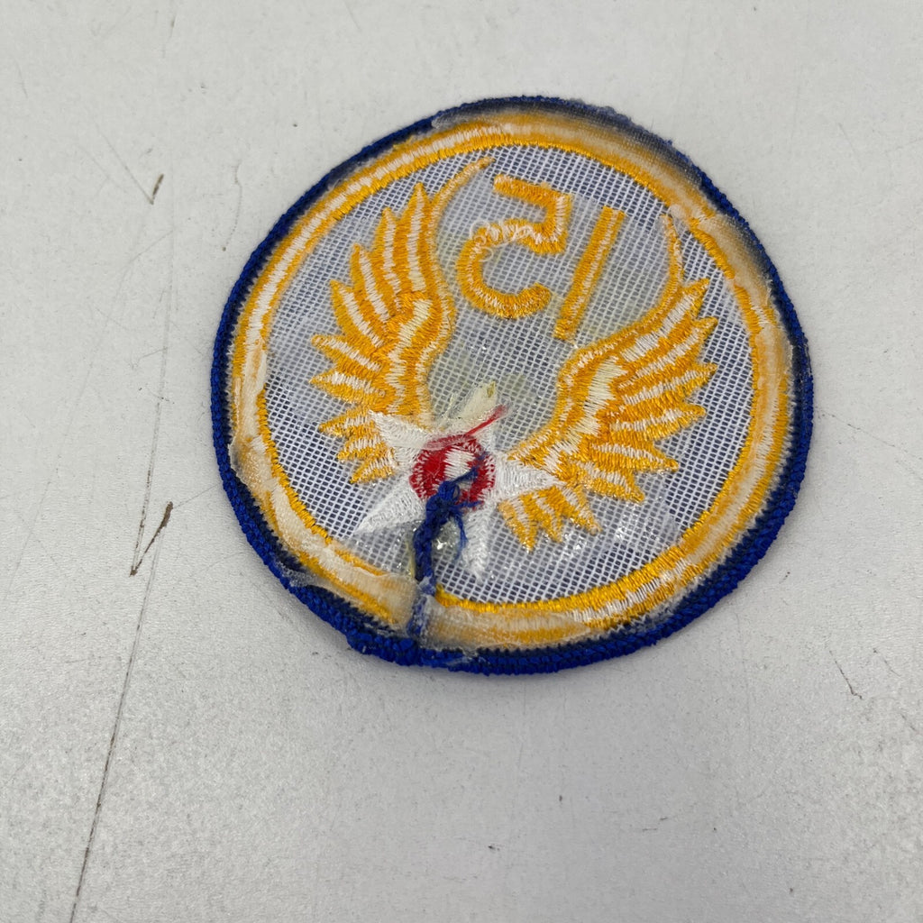 US Army USAAF 15th Air Force Badge- WW2 Repro American Airforce Divisional Patch
