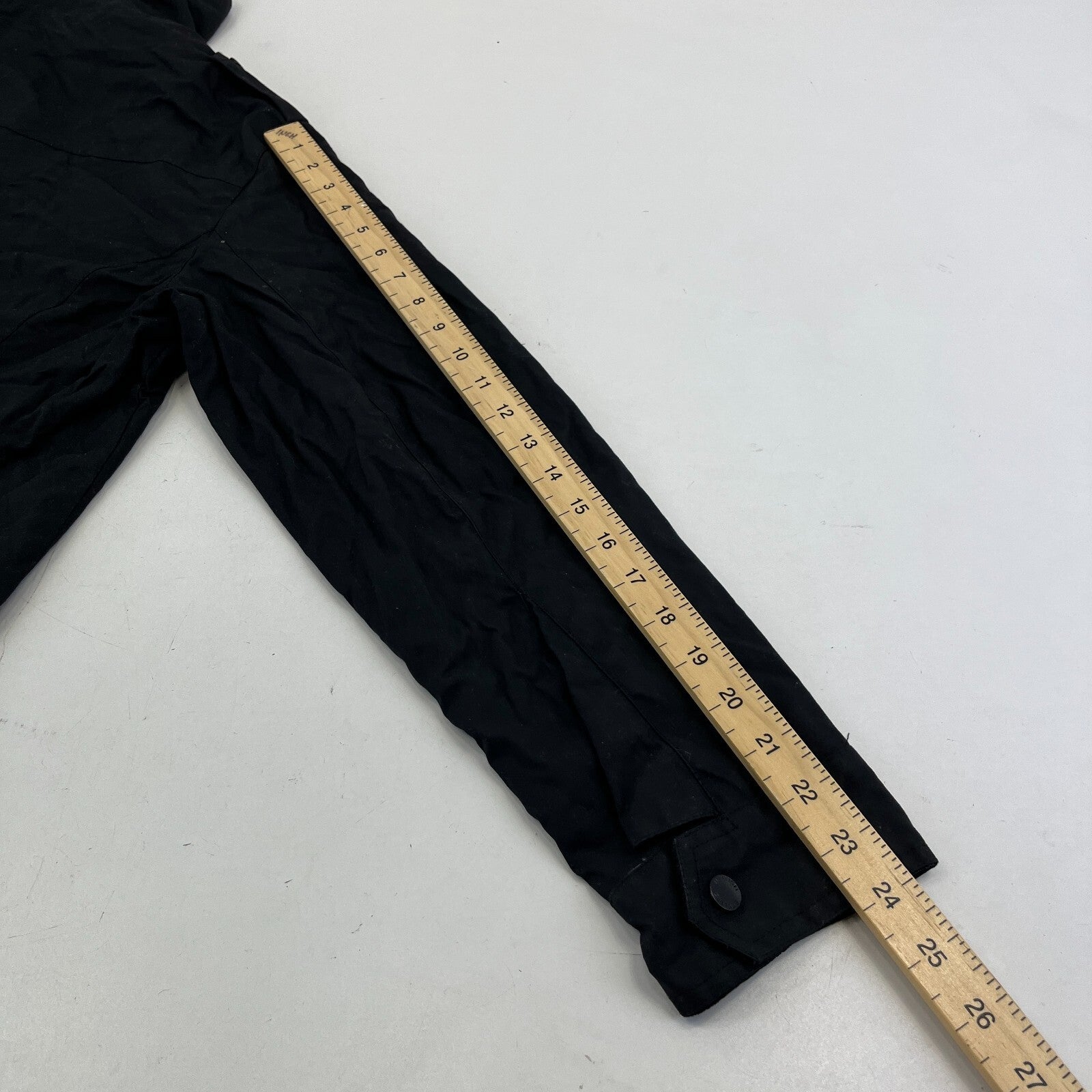 Crane Wax Jacket in Black Waxed Cotton Women's UK size Medium