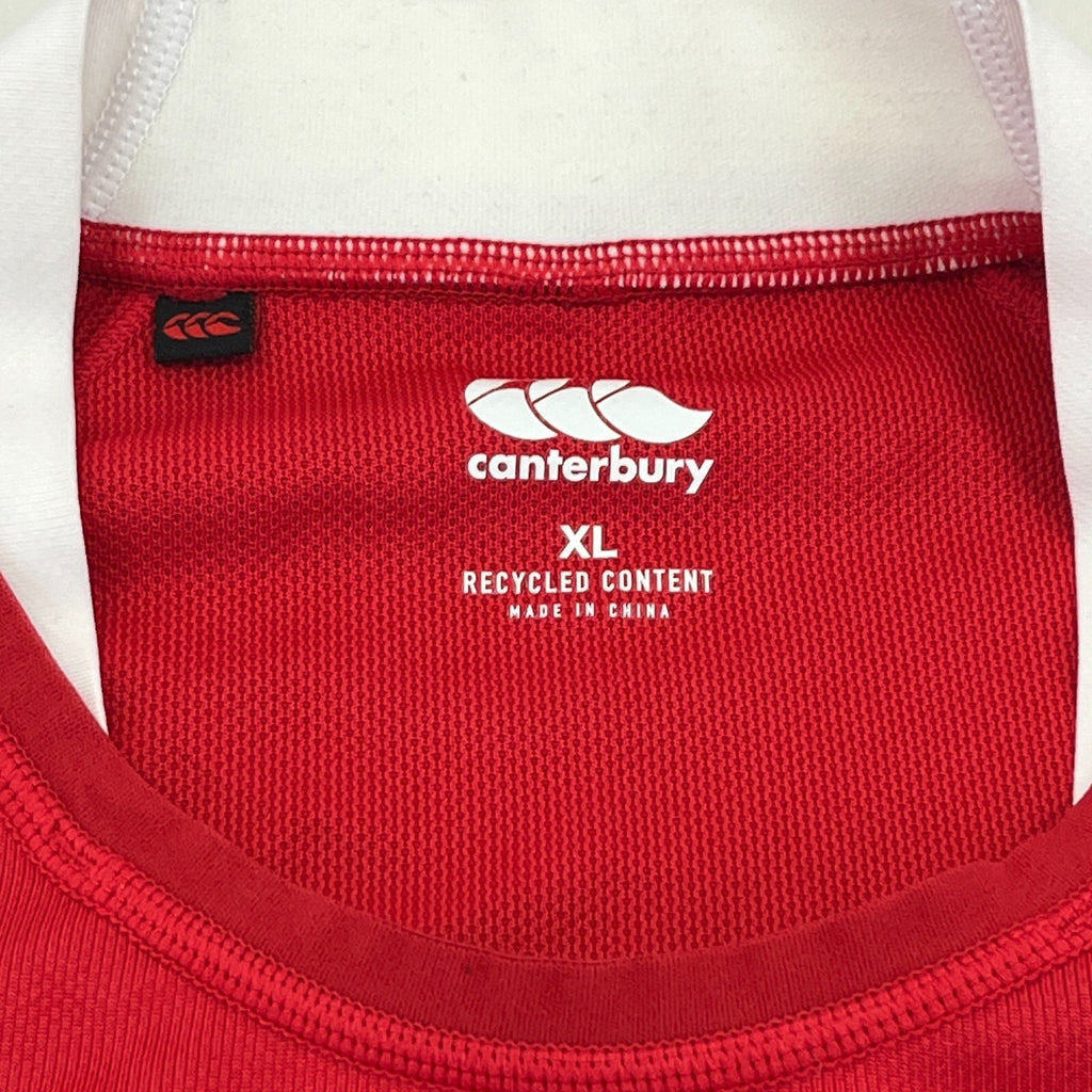 Canterbury British & Irish Lions 2021 Pro Rugby Jersey Shirt Red Size XL