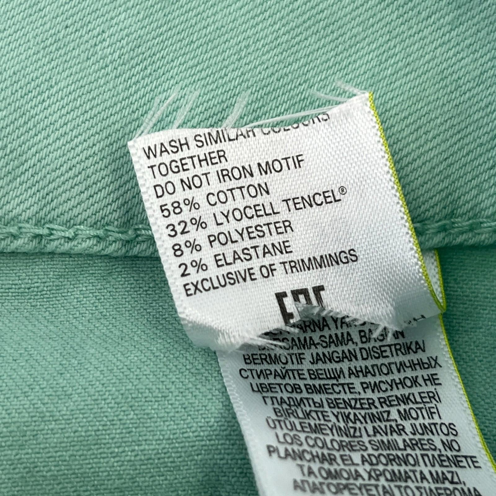Marks & Spencer Mint Green Super Skinny Jeans - UK size 10L - BNWOT