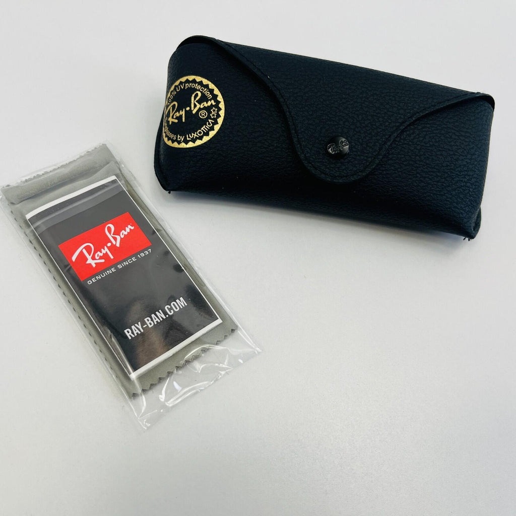 Ray-Ban Sunglasses RB4140 601 49-20 145 3N Black w/ Green 49mm Lenses - New
