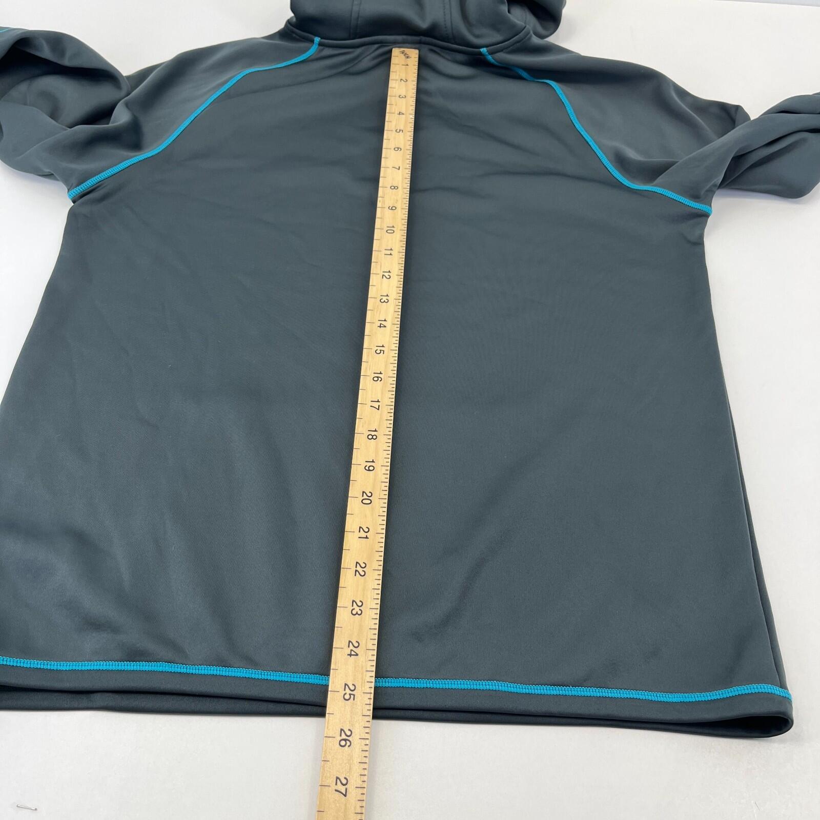 Leeds Rhinos Rugby League Oxen Hoodie Blue size Medium Grey
