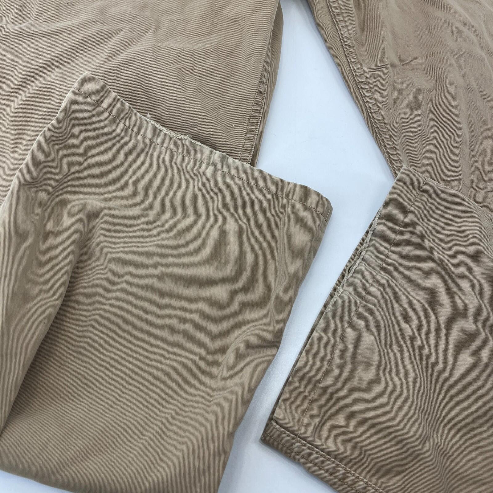 Polo Ralph Lauren Beige Chino Trousers Men's Straight Leg W38" L30"