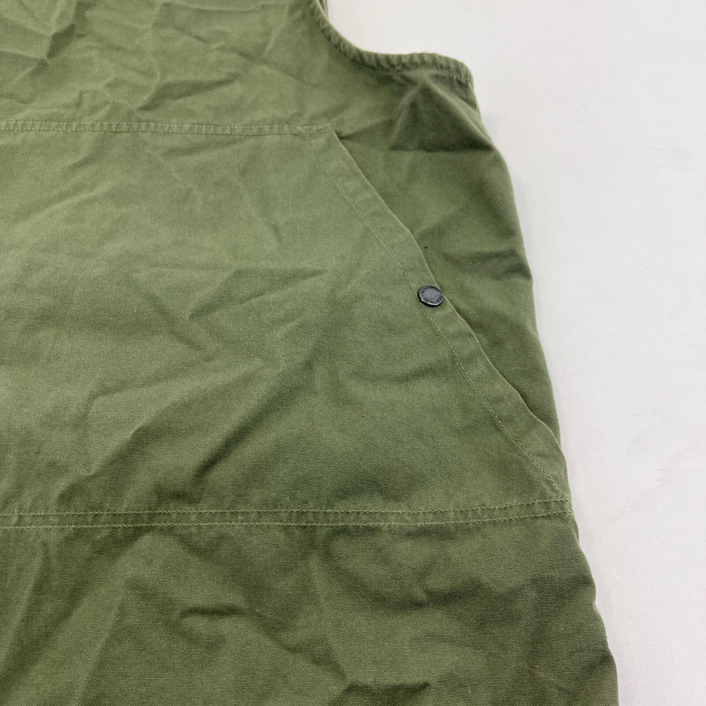 Decathlon Men's Shooting Vest in Olive Green Cotton Canvas size 4XL
