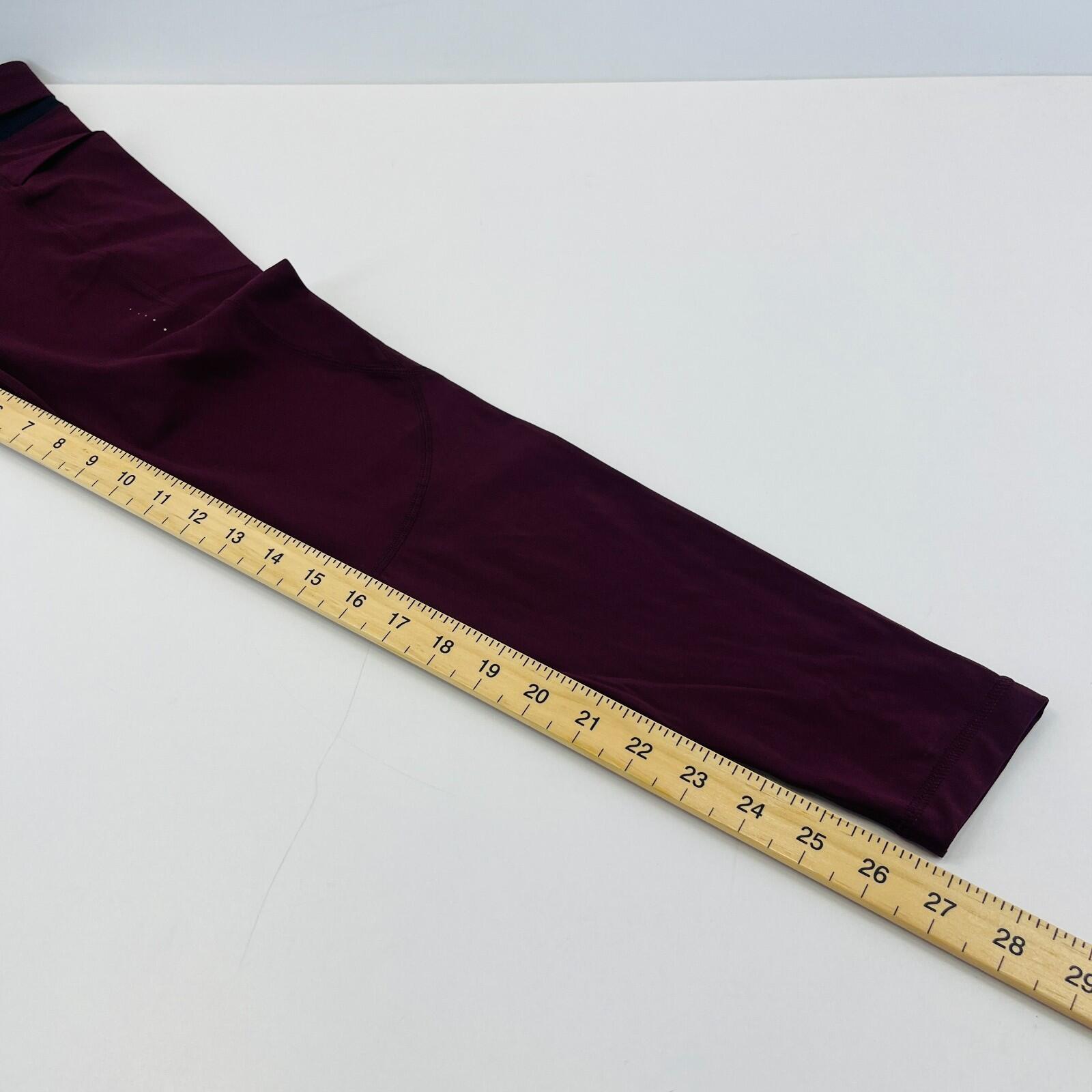 Sweaty Betty Ultimate Run Full Length Leggings in Garnet Red size Medium - New