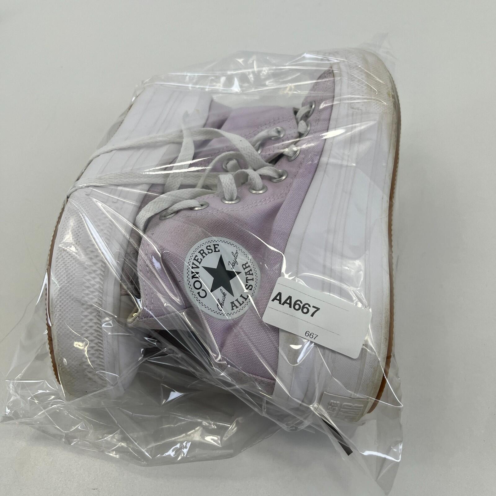 Converse All Star High Top Trainers Lilac Purple UK 5 EU 37.5 Women’s