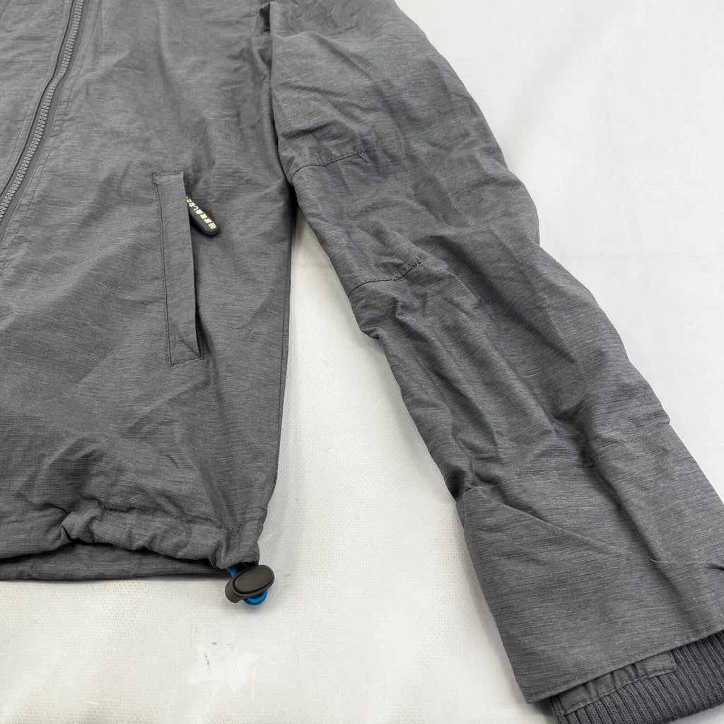 SuperDry Original Windcheater Jacket in Grey/Blue size Small Hooded