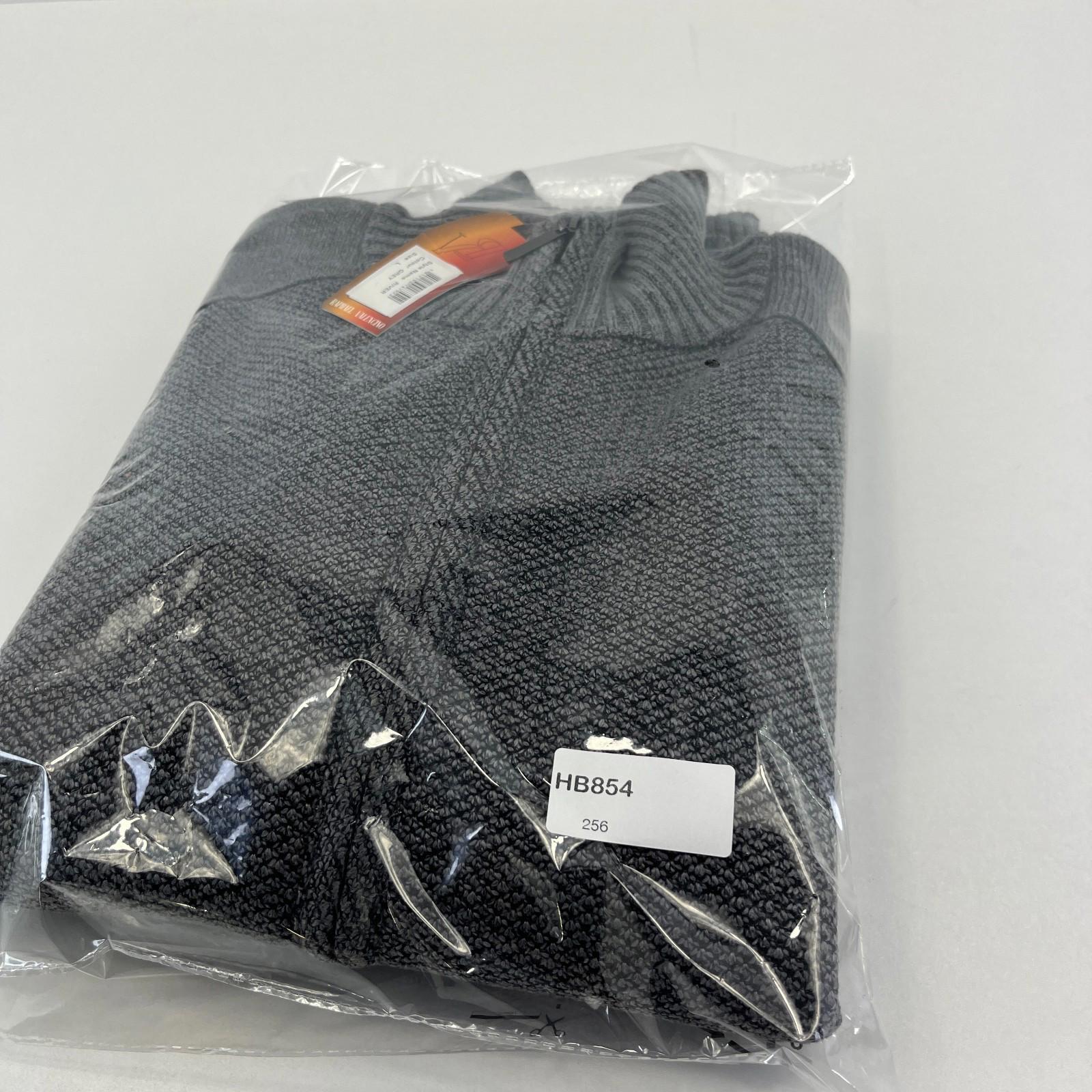 Raphael Valencino Thermal Fleece Lined Jacket Grey Long Sleeve Mens L - New